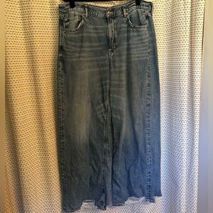 American Eagle Women's High Waisted Wide Leg Jeans